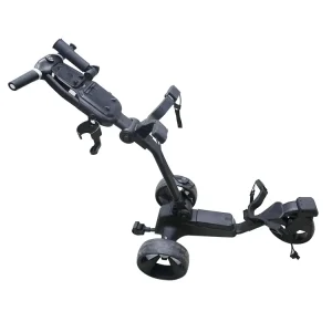 Folding Pull Push Golf Cart 3 Wheel Following Trolley Golf Cart