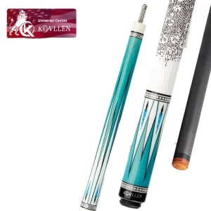 For KONLLEN Wanshi Kanglun Pool Cue Big Head Middle Eight Private Nine ball Black Technology Carbon Snooker Billiard Cues