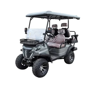 Foreign Trade 3-4 Seat Electric Golf Carts for Scenic-Area Tours & Property Sales Offices 30-50Km/h 30km Range