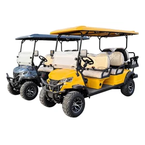 Foreign Trade Electric Golf Carts for Tourist Attractions Park Sightseeing 1 2 Seat Models 30 50Km h Speed 50 70km Range