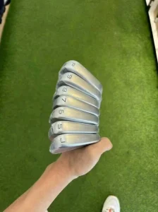 Forged Golf Iron Club Set 5 Pitching Wedge Smooth Chrome Surface Stable Swing Shaft High Tolerance Golf Irons for Advanced