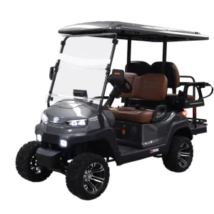Four Seater Golf Cart High Quality Electric Legal Road Golf Cart Suitable for Resort Golf Courses
