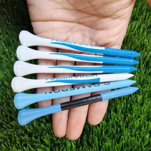 Free Design Customizable Durable Wooden Golf Tees with Custom Logo 70mm 83mm Sizes Lightweight Eco Friendly 1000pcs Pack