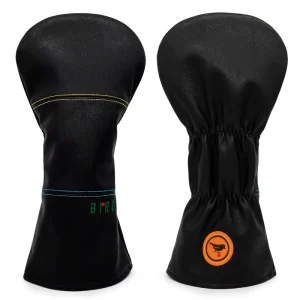 Free Sample Custom Designed PU Leather Golf Driver Headcover Custom Golf Club Head Covers