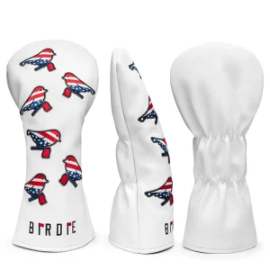 Free Sample Custom Made Driver Golf Head Covers PU Leather Golf Driver Headcover