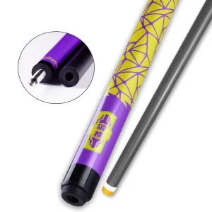 Full Carbon Fiber Pool Cue 18 20oz Hard Grip Break Jump Stick 58 Inch Length OEM Custom Durable Billiard Cue Stick