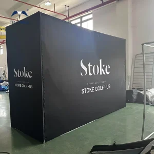 Full Custom Easy Set up Customized Steel Frame Golf Enclosure Portable Branded Golf Cage Portable Indoor Golf Tent for Training
