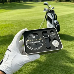 Full Customization Golf Gift Set ODM Hang Tags for Golf Bags Custom Design Custom Golf Balls Marker