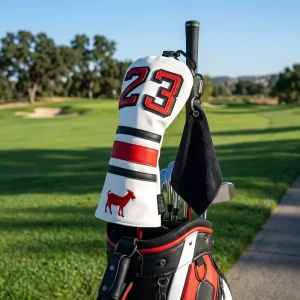 Full-Print Sublimated Golf Headcovers with Custom Logo for Driver and Putter