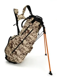 Fully Customizable Unisex Golf Stand Bag by Manufacturer with Waterproof Camouflage Design and 7 Dividers