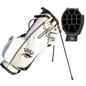 Fully Customizable Waterproof Microfiber PU Leather Golf Bags with Full 14 Dividers with Straps Lightweight