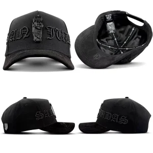 G5 Chrome XL Baseball Cap Puff Printing Image Style Satin Lining Breathable Waterproof Unisex Adult Size Includes Box