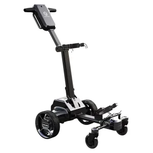 G5 Electric Golf Caddy Smart Automatic Follow Lithium Battery Golf Trolley Remote Control for 36 45 Holes Aluminium