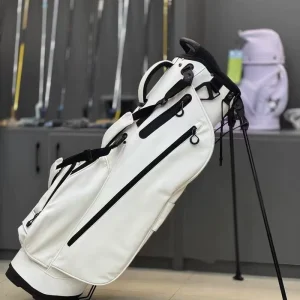 GF005 Golf Ball Bag with Dual-Shoulder Stand, PU, Lightweight, Waterproof, for Men and Women
