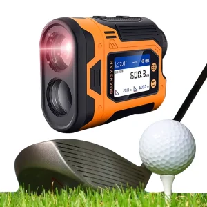 GUANGYAN C01 Golf Laser Rangefinder Orange 6x Magnification 500m Range IP65 Aluminum 0.1M Accuracy 905nm Class 1 OEM ODM