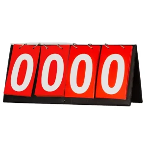Gaia Sport PDS01 Portable Desktop PVC Scoreboard Red Blue Multi Sport Games Volleyball Football Badminton Basketball