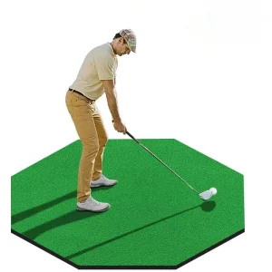 Garage Practice Backyard Tee Off Golf Mat Synthetic Turf Golf Hitting Mats