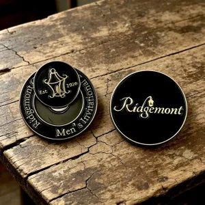 Gear edge Golf Poker Chip Ball Marker Custom Split Magnetic Ball Markers Club Member Commemorative Gift Custom