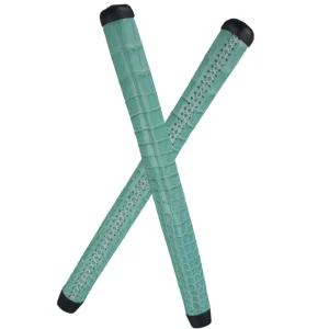 Genuine Alligator Leather & PU Leather Golf Club Putter Grips Non Slip Lightweight Custom Colors