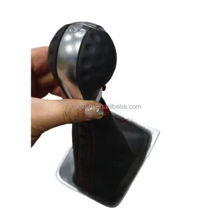 Genuine DSG Automatic Shift Knob Golf Commemorative Edition with Red Stitching Compatible with Golf 7 Etc