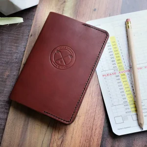 Genuine Italian Leather Golf Scorecard Holder with Yardage Book Factory Direct Product