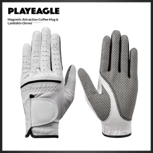 Genuine Leather Golf Gloves Non Slip Wear Resistant High Elastic Breathable Left Hand Men and Women Custom Sports Gloves