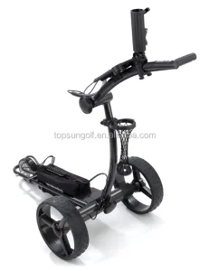 German Electrical Remote Golf Bag Trolley Carbon Tubular Motor Push Golf Trolley