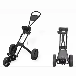 Germany Remote Control 3 Wheels Push Foldable Titanium Electric Golf Trolley