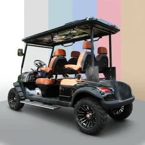 Gold Color Custom Design Off-Road Buggy Golf Cart Electric 5KW CE/Dot EEC Certified Aluminium 4 Seats 30-50Km/h