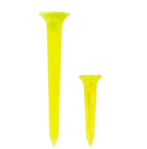 Golf 8cm Transparent Tee Plastic ABS Custom LOGO Golf Accessories