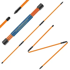 Golf Accessories 2 Pack Golf Alignment Sticks Golf Swing Training Rods Aids