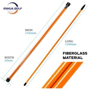 Golf Accessories Calibration Stick 48 Inch for Putting Golf Training Aid