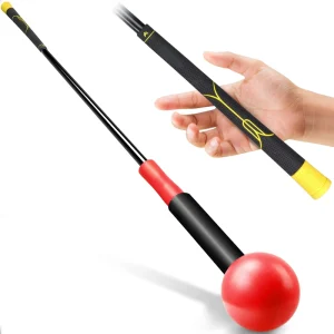 Golf Accessories Custom Logo Flex Golf Swing Trainer Practice Training Aid Stick
