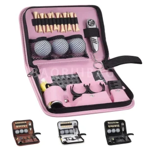 Golf Accessories Set Pouch Golf Gifts Set for Men and Women Golf Club Gadgets Kits Case