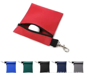 Golf Accessories Storage Bag Nylon Golf Ball Tee Kit Carrying Pouch