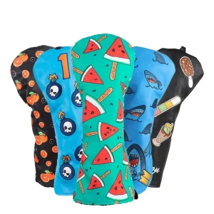 Golf Accessories Watermelon Driver Cover Printing Club Golf Head Covers Bulk Retail Driver Golf Headcovers