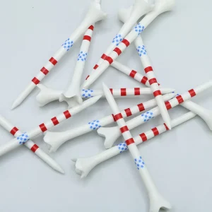 Golf Accessory Plastic Golf Club Tee 83mm 70mm Plastic Golf Tees Manufacturer