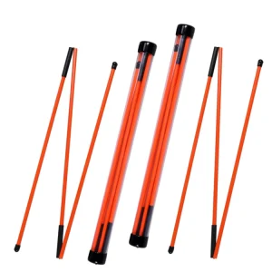 Golf Alignment Sticks 48″ for Swing Training Golf Alignment Sticks Swing Plane Tour Training Aid