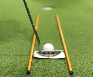 Golf Alignment and Swing Training Aid Set All in One Flexible Aiming Rods for Posture Correction Full Swing Improvement