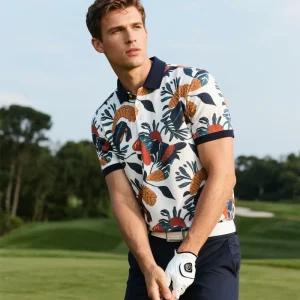 Golf Apparel Manufacturers Custom logo Pique Fabric Polo Shirt 90% Polyester 10% Spandex Breathable Men Golf t Shirts Poloshirts