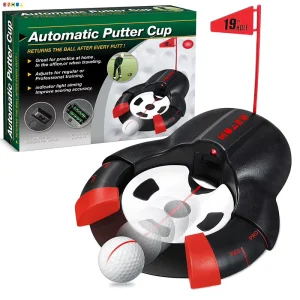 Golf Automatic Returning Cup Indoor Golf Ball Plastic Putt Return Device