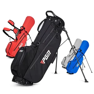 Golf Bag Men’s and Women’s Ultra Light Stand Bag Zipper Lightweight Club Bag Sports Backpack Solid Color Model QB151