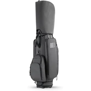 Golf Bag with Detachable Full Size Stand Carry Bag Golf Bag for Men & Women Adjustable Dual Strap Gray