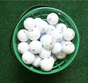 Golf Ball Container Case Ball Bucket with Handle Balls Holder Multi Size Golf Ball Basket Plastic Golf Ball Carrying Bucket
