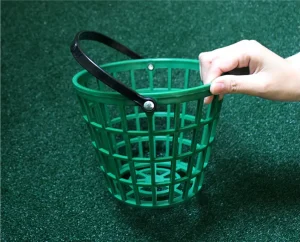 Golf Ball Holder with Handle 25 50 75 100 150 300 Balls Multi Size Capacity Golf Training Equipment Plastic Golf Ball Basket