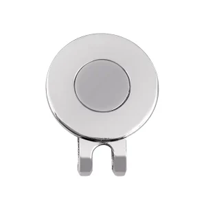 Golf Ball Marker Golf Supplies Accessories Factory Price Metal Clips With Magnetic Ball Marker Golf Hat Clip