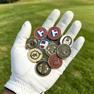 Golf Ball Marker Tool Golf Stencil Eeuu Display Poker Australia hat Chip Manufacturer Chilli