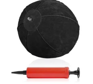 Golf Ball Training Aid Impact Inflatable Ball with Air Pump Swing for Posture Correction