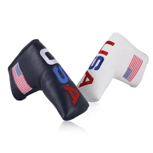 Golf Blade Headcover PU Leather Cover Custom Design Headcover