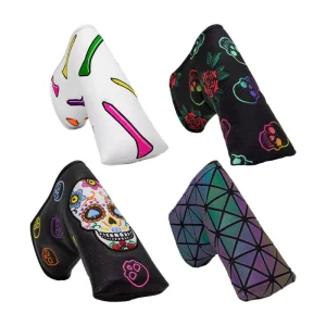 Golf Blade Putter Headcovers Club Head Cover for Blade Putters Golf Putter Covers with Magnetic